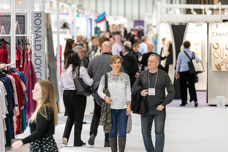 時尚貿易展人群